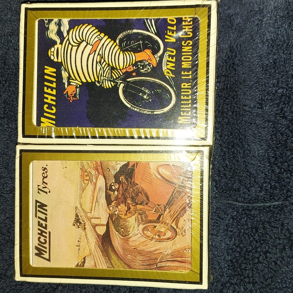 Michelin Tyres Vintage Playing Cards